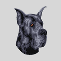 Great Dane Embroidered Mock Neck Sweatshirt