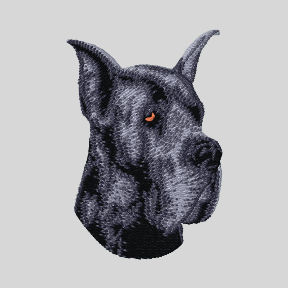 Great Dane Embroidered Mock Neck Sweatshirt