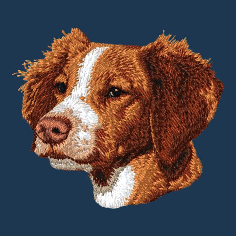 Brittany Embroidered Men's Denim Shirt