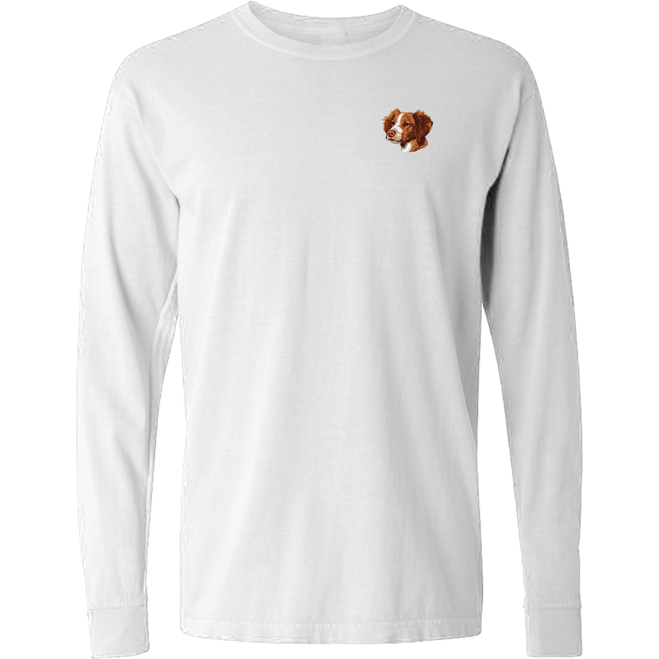 Brittany Embroidered Classic Long Sleeve Shirt