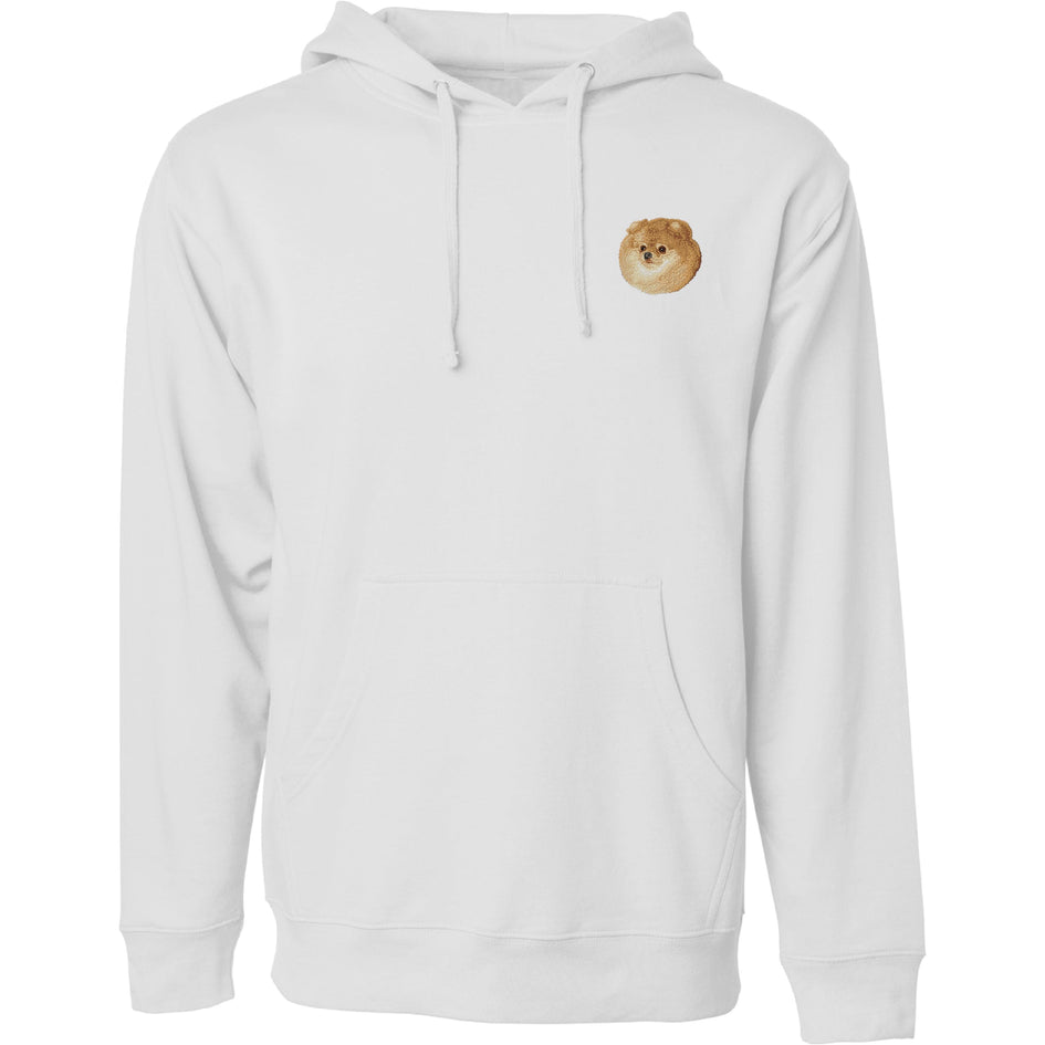 Pomeranian Embroidered Sweatshirt Hoodie
