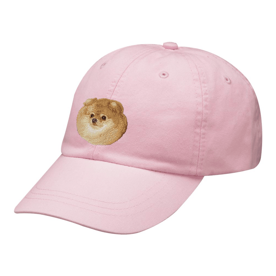 Pomeranian Embroidered Baseball Cap