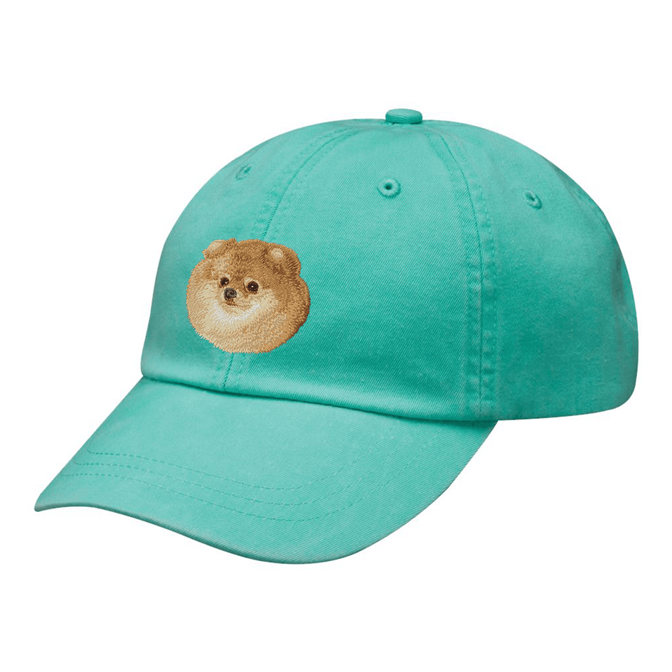 Pomeranian Embroidered Baseball Cap
