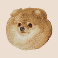 Pomeranian Embroidered Tote