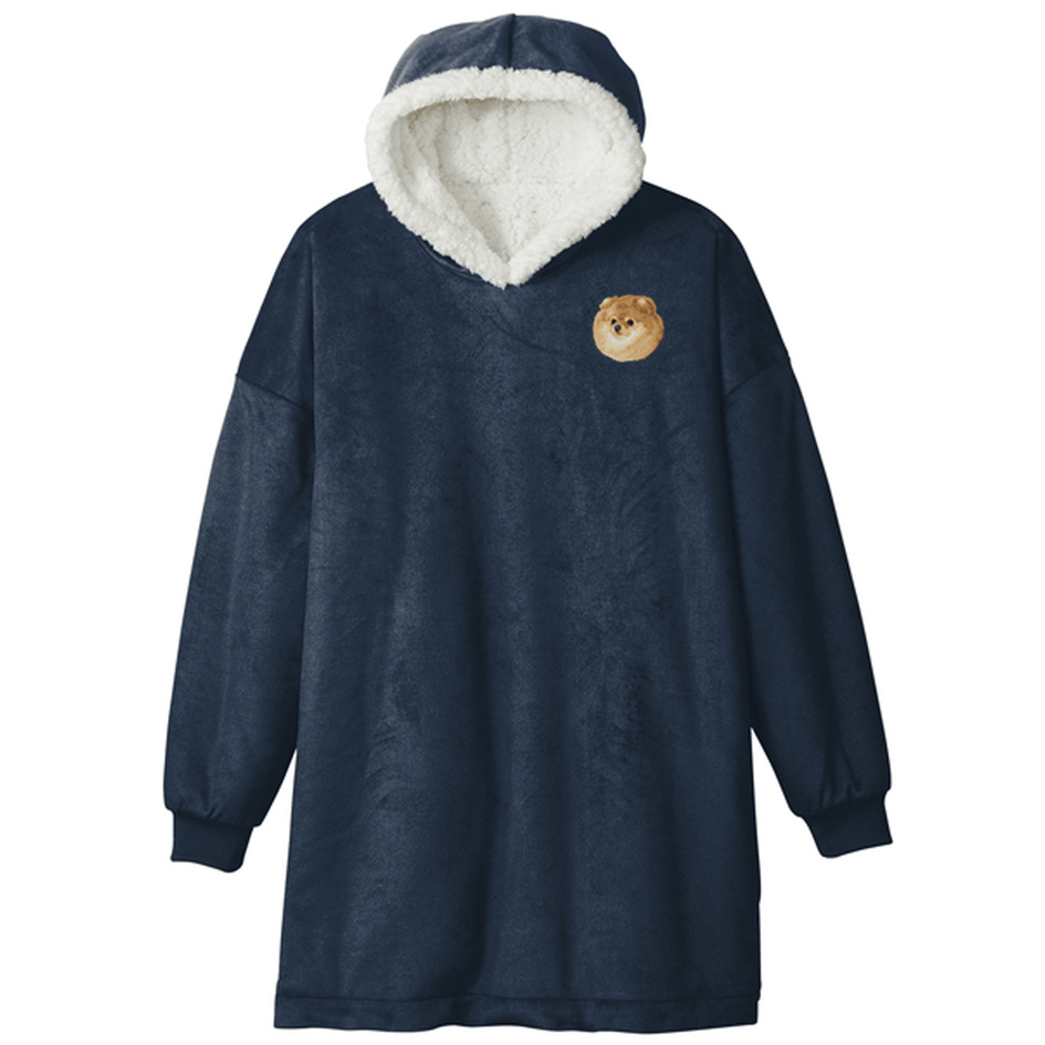Pomeranian Embroidered Wearable Blanket