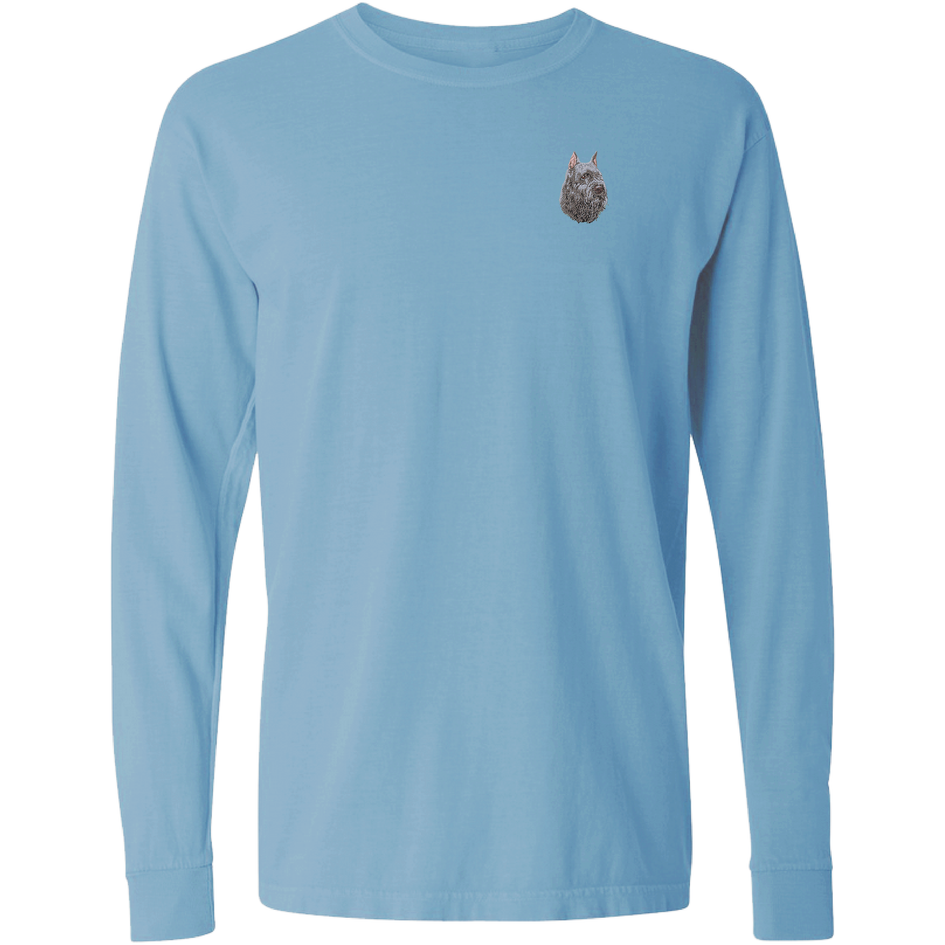 Bouvier De Flandres Embroidered Classic Long Sleeve Shirt