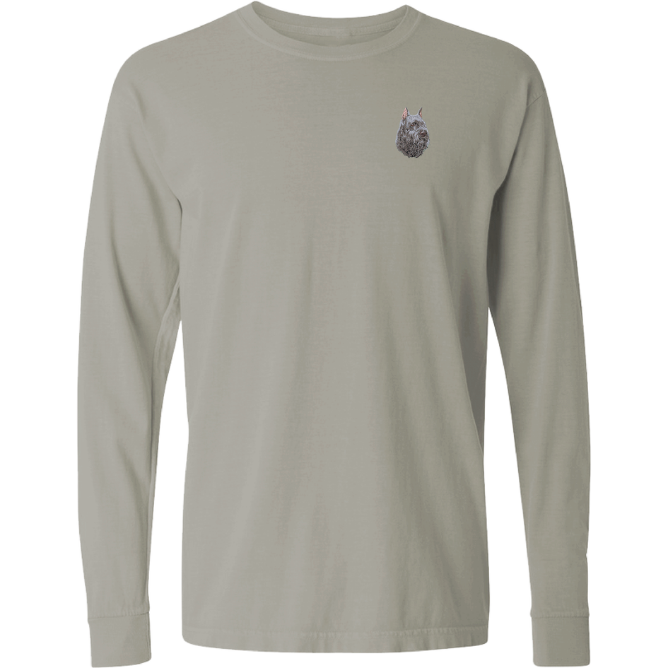 Bouvier De Flandres Embroidered Classic Long Sleeve Shirt