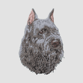 Bouvier des Flandres Embroidered Sweatshirt Hoodie