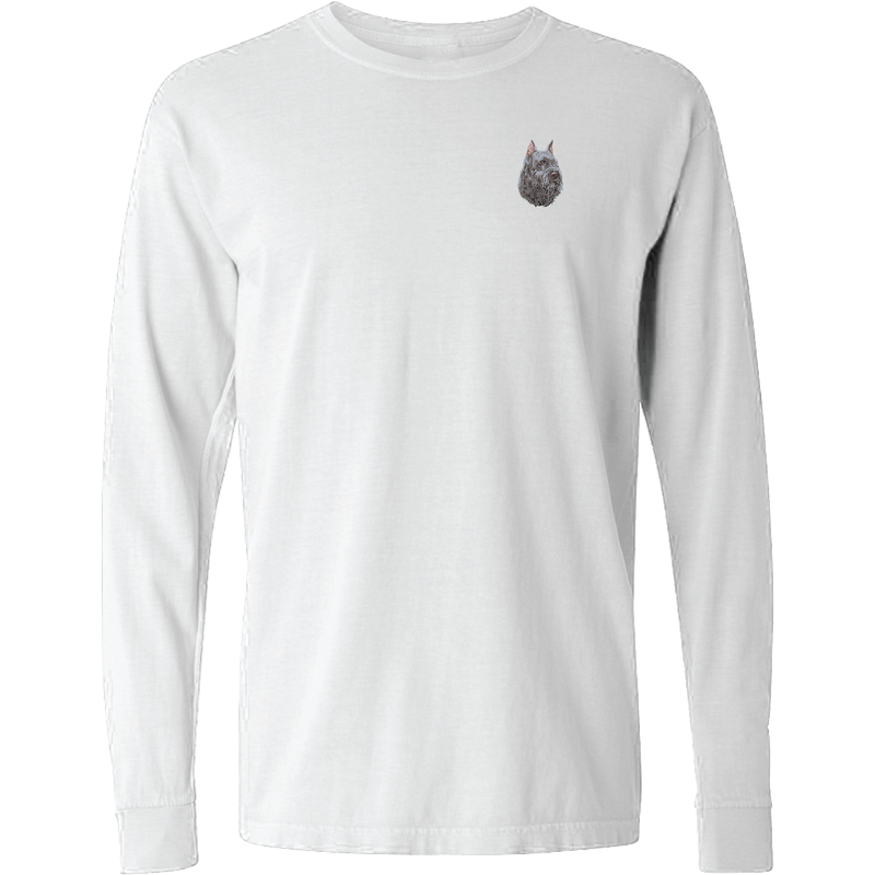 Bouvier De Flandres Embroidered Classic Long Sleeve Shirt