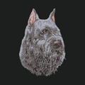 Bouvier des Flandres Embroidered Crossbody Bag