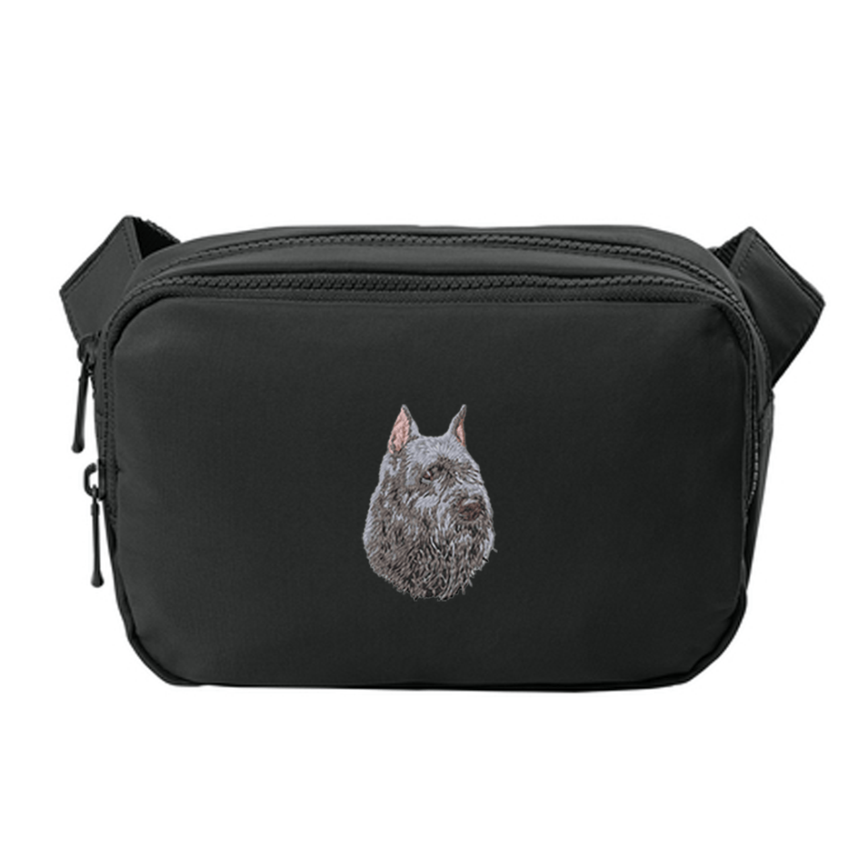 Bouvier des Flandres Embroidered Crossbody Bag