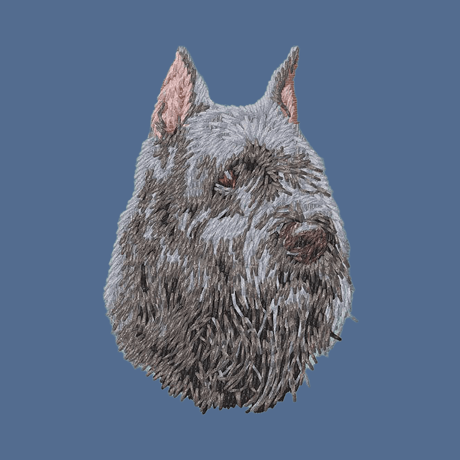 Bouvier des Flandres Embroidered Baseball Cap