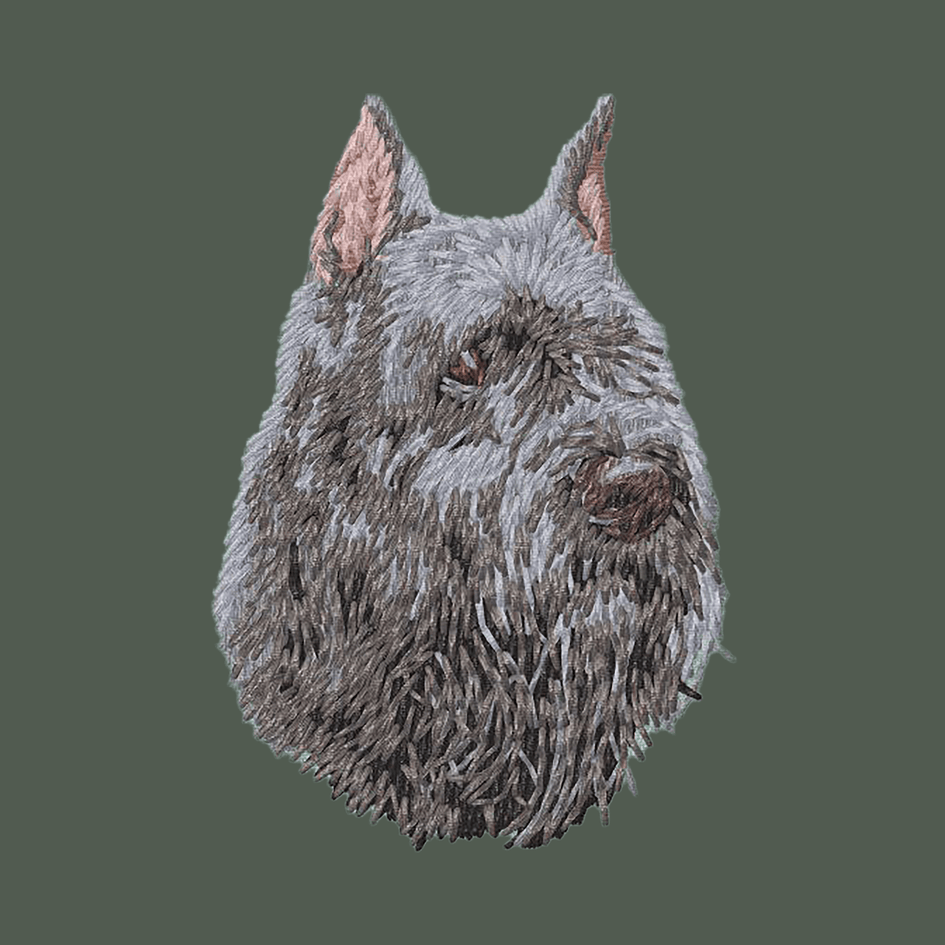 Bouvier des Flandres Embroidered Baseball Cap