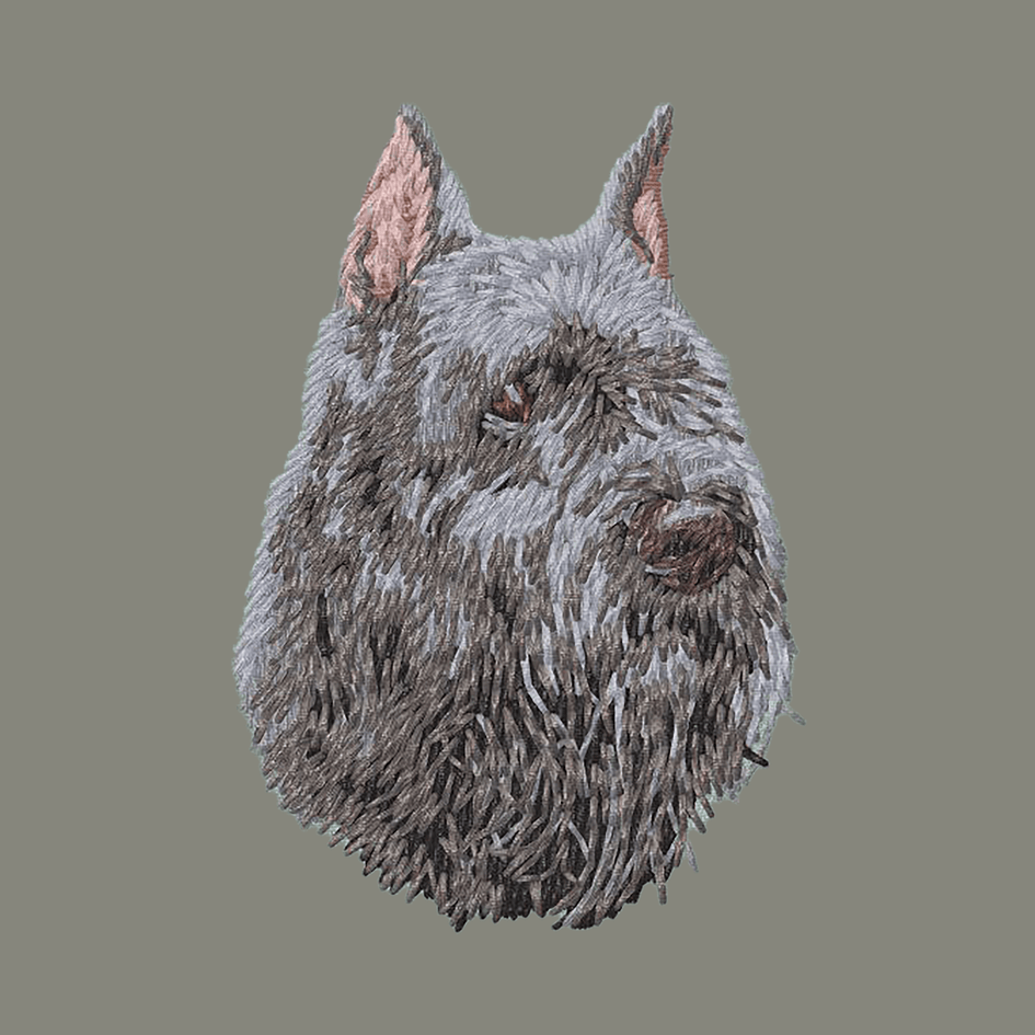 Bouvier des Flandres Embroidered Baseball Cap