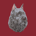 Bouvier des Flandres Embroidered Wearable Blanket
