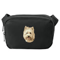 Cairn Terrier Embroidered Crossbody Bag