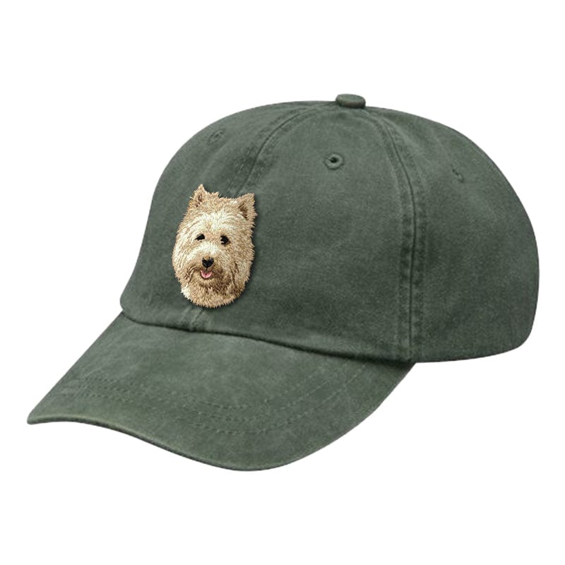 Cairn Terrier Embroidered Baseball Cap