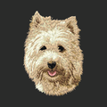 Cairn Terrier Embroidered Classic Long Sleeve Shirt
