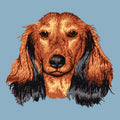 Dachshund Embroidered Sweatshirt Hoodie