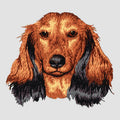 Dachshund Embroidered Sweatshirt Hoodie