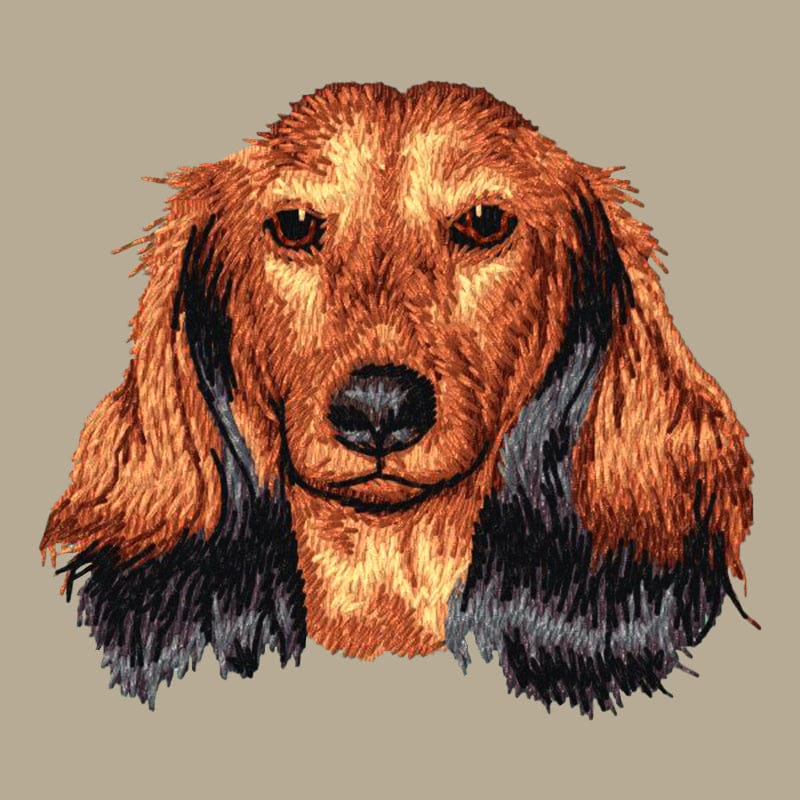 Dachshund Embroidered Crossbody Bag