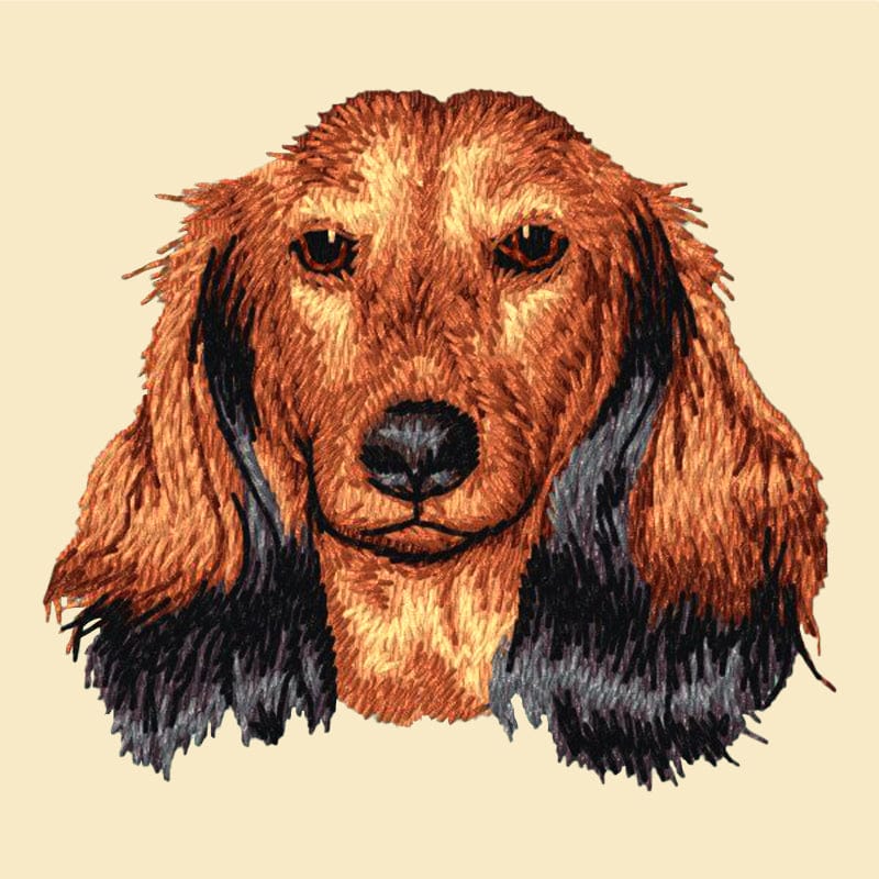 Dachshund Embroidered Tote