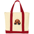 Dachshund Embroidered Tote