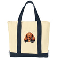 Dachshund Embroidered Tote