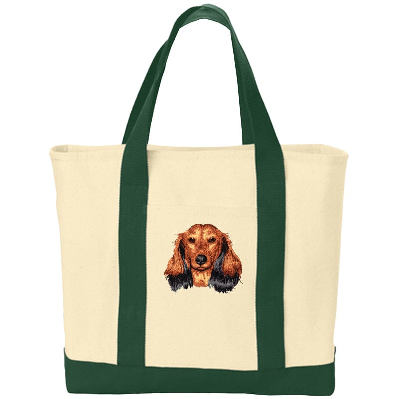 Dachshund Embroidered Tote