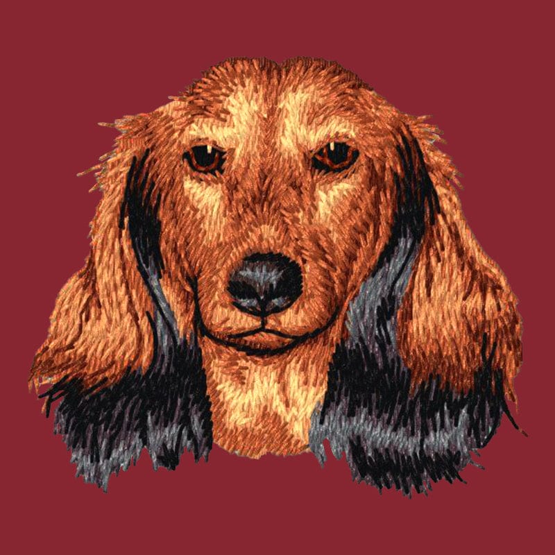 Dachshund Embroidered Wearable Blanket