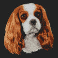 Cavalier King Charles Spaniel Embroidered Sweatshirt Hoodie