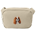 Cavalier King Charles Spaniel Embroidered Crossbody Bag