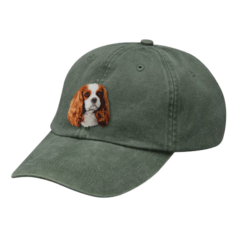 Cavalier King Charles Spaniel Embroidered Baseball Cap