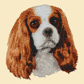 Cavalier King Charles Spaniel Embroidered Tote