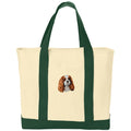 Cavalier King Charles Spaniel Embroidered Tote