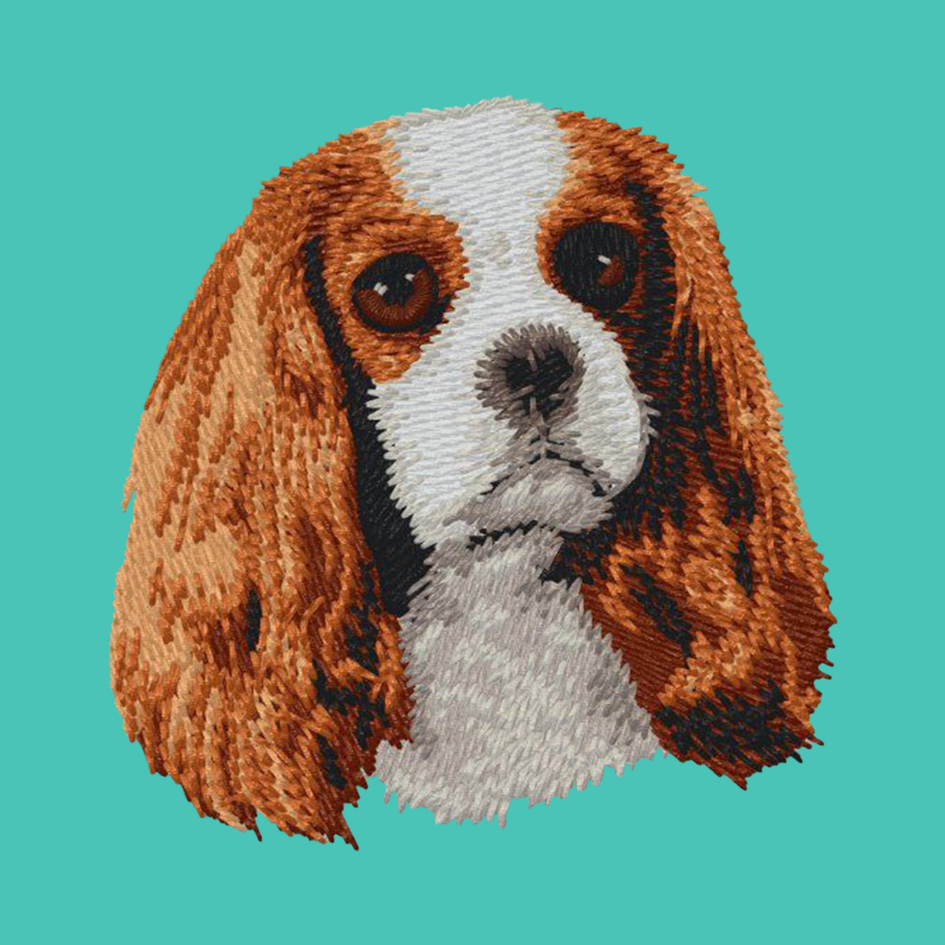 Cavalier King Charles Spaniel Embroidered Baseball Cap