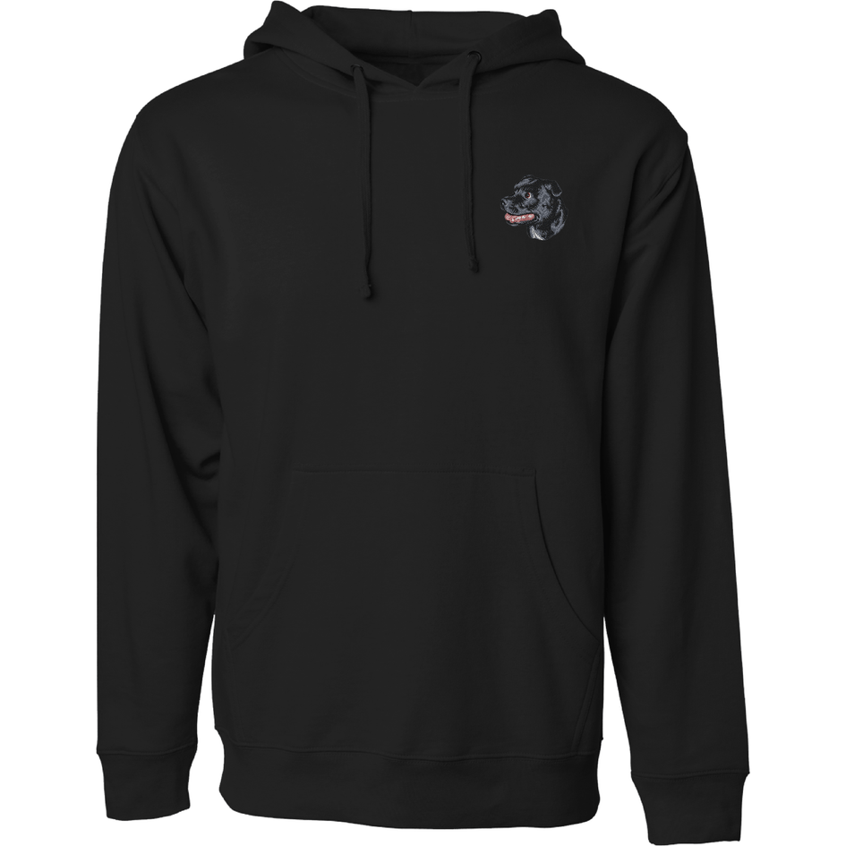 Staffordshire Bull Terrier Embroidered Sweatshirt Hoodie