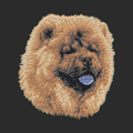 Chow Chow Embroidered Classic Long Sleeve Shirt