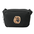Chow Chow Embroidered Crossbody Bag