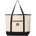 Cavalier King Charles Spaniel Embroidered Tote