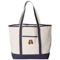 Cavalier King Charles Spaniel Embroidered Tote