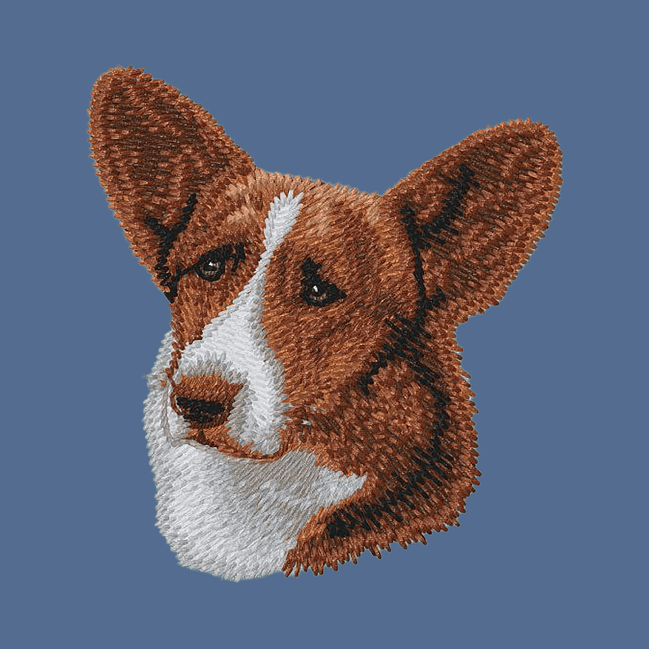 Cardigan Welsh Corgi Embroidered Baseball Cap