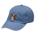 Cardigan Welsh Corgi Embroidered Baseball Cap