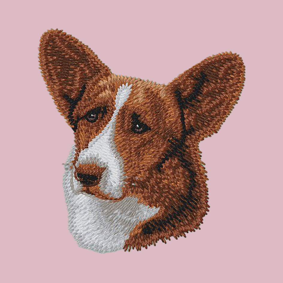 Cardigan Welsh Corgi Embroidered Baseball Cap