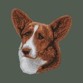 Cardigan Welsh Corgi Embroidered Baseball Cap