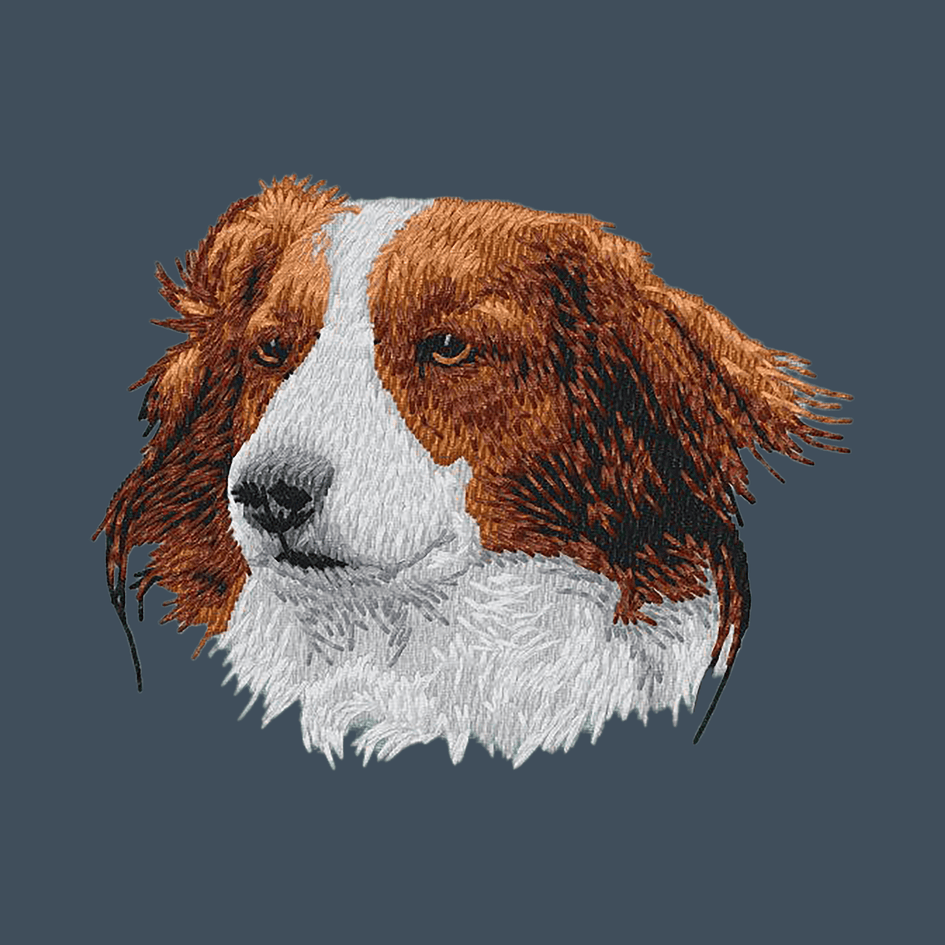Nederlandse Kooikerhondje Embroidered Baseball Cap