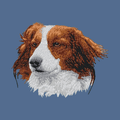 Nederlandse Kooikerhondje Embroidered Baseball Cap