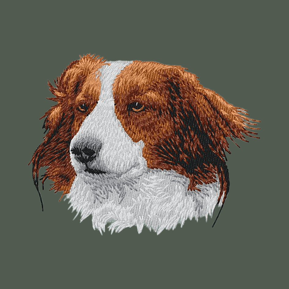 Nederlandse Kooikerhondje Embroidered Baseball Cap
