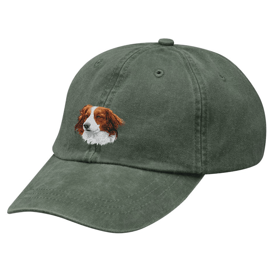 Nederlandse Kooikerhondje Embroidered Baseball Cap