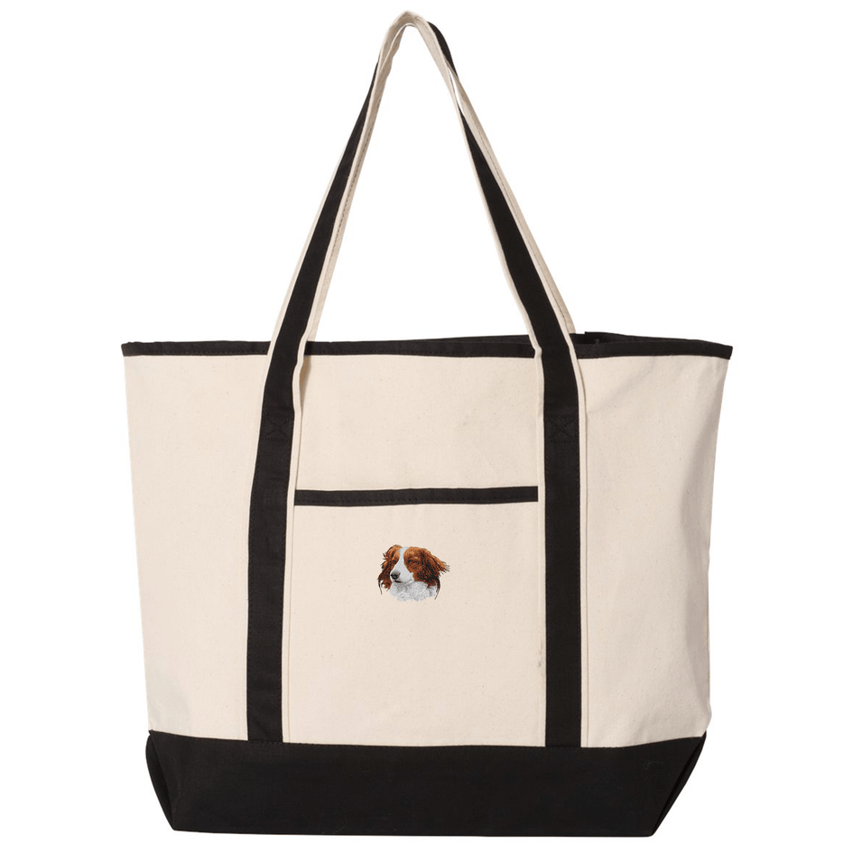 Nederlandse Kooikerhondje Embroidered Tote